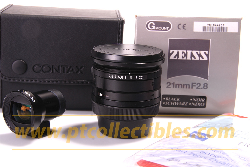 CONTAX G: 21/2.8 Biogon black set !!